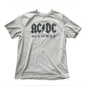 AC/DC Back in black grey T-Shirt XXL